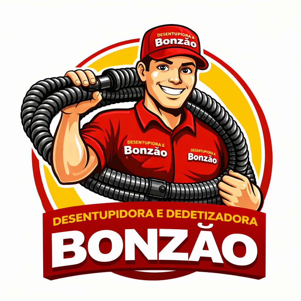 Logo Desentupidora e Dedetizadora Bonzão